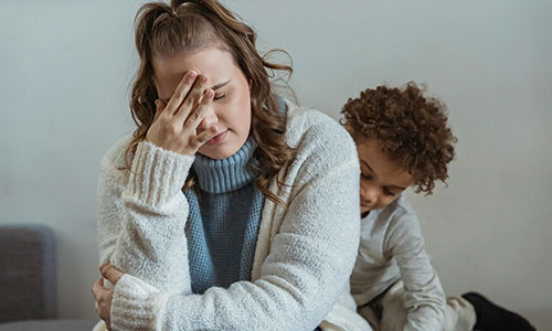postpartum complication from hormonal changes